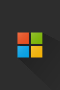 Microsoft Minimal Logo 4k (640x1136) Resolution Wallpaper