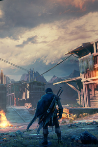 Middle Earth Shadow Of Mordor 5k (480x800) Resolution Wallpaper