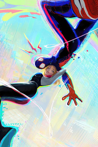 Miles And Gwen Spectacular Team Up (540x960) Resolution Wallpaper