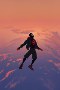 Miles Morales Beyond The Horizon (480x800) Resolution Wallpaper