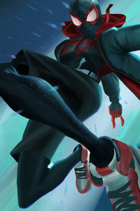 Miles Morales Into The Spiderverse