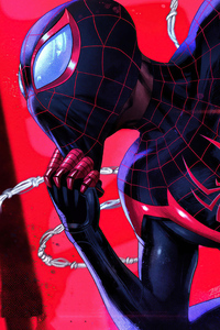 Miles Morales Spiderman 4k Artwork