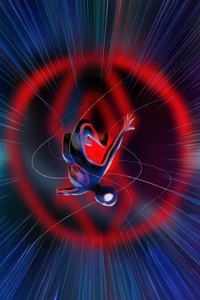 Miles Morales Upside Down Unleashed (360x640) Resolution Wallpaper