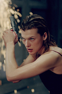 Milla Jovovich In Resident Evil (1080x2280) Resolution Wallpaper