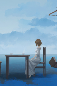 Mind Thoughts Floating (1080x2280) Resolution Wallpaper