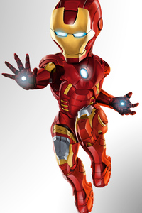 Mini Iron Man (1125x2436) Resolution Wallpaper
