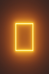 Minimalistic Glowing Gold Window 4k (480x800) Resolution Wallpaper