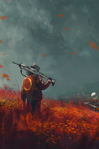 Missing Soldier Concept (360x640) Resolution Wallpaper