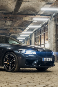 Mission Impossible Fallout Bmw M5 (480x800) Resolution Wallpaper