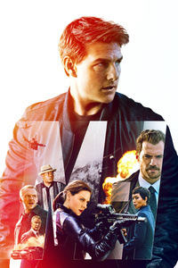 Mission Impossible Fallout Movie 8k (480x854) Resolution Wallpaper