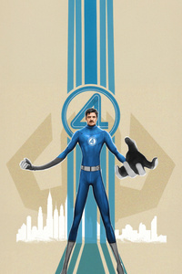 Mister Fantastic Four 2025 (480x800) Resolution Wallpaper