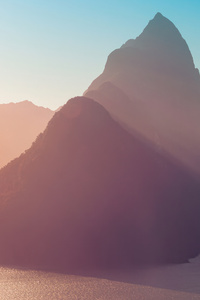 Mitre Peak In The Evening Light 4k (320x480) Resolution Wallpaper