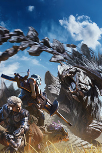 Monster Hunter Wilds Deluxe Edition 2025 (1080x2400) Resolution Wallpaper