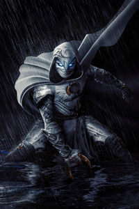 Moon Knight Ascent (640x960) Resolution Wallpaper