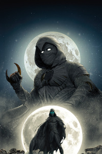 Moon Knight Cloak Of Vigilance (540x960) Resolution Wallpaper