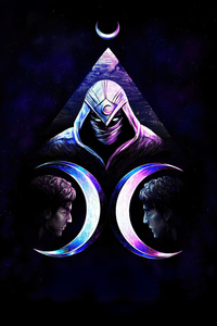 Moon Knight Guardian Of Night (320x480) Resolution Wallpaper