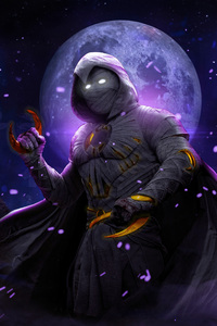 Moon Knight Path To Redemption (1280x2120) Resolution Wallpaper