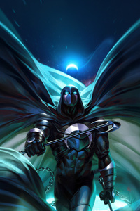 Moon Knight Regal Power (320x480) Resolution Wallpaper