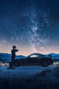 Moonlit Machines (540x960) Resolution Wallpaper