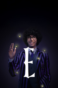 Moosa Mostafa As Eugene Ottinger For Wednesday Season 2 (1080x2160) Resolution Wallpaper