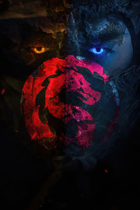 Mortal Kombat Game Poster 4k (240x400) Resolution Wallpaper