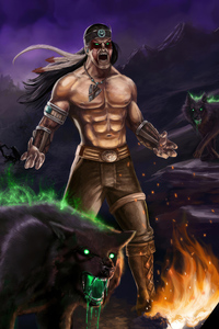 Mortal Kombat Nightwolf (720x1280) Resolution Wallpaper