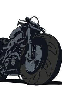 1280x2120 Motorcycle Vector