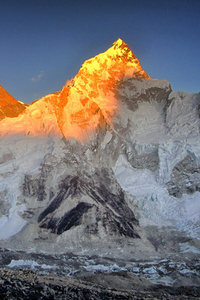 Mount Everest Sunset 4k