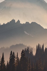 Mount Rainier Sun Beams 5k