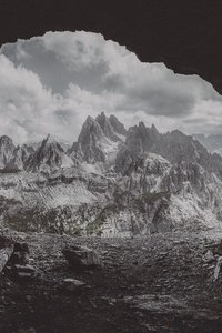 Mountain Cave 5k (540x960) Resolution Wallpaper