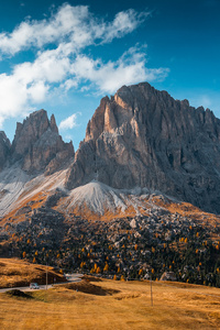 Mountains Autumn Italy Roads 5k (720x1280) Resolution Wallpaper