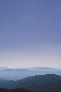 750x1334 Mountains Hills Horizon Nature Panorama Sky 5k