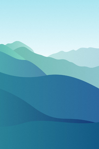 Mountains Minimal Blue Day 5k (800x1280) Resolution Wallpaper