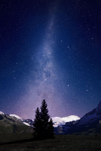 Mountains Under The Stars