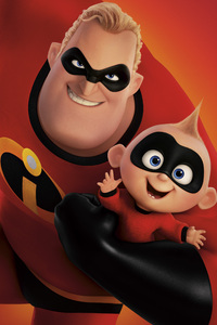 Mr Incredible In The Incredibles 2 5k (640x1136) Resolution Wallpaper