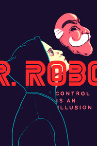 Mr Robot Illustration Fan Art (1440x2560) Resolution Wallpaper