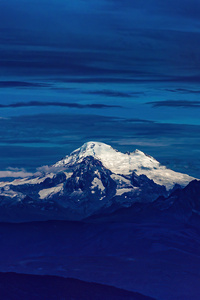 Mt Baker In Washington State 5k (320x568) Resolution Wallpaper