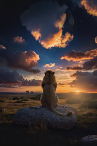 Mufasa The Lion King 4k (240x320) Resolution Wallpaper