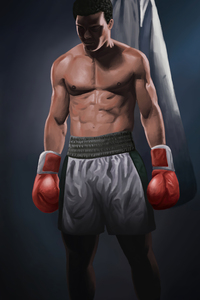 Muhammad Ali (240x400) Resolution Wallpaper