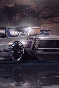 Muscle Car Graphical Art