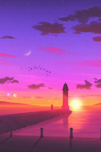 320x480 My Sunset With You