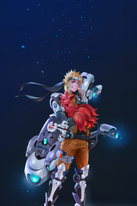 Naruto Uzumaki The Journey Of A True Ninja (800x1280) Resolution Wallpaper