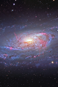 1242x2688 Nasa Galaxy Space 5k