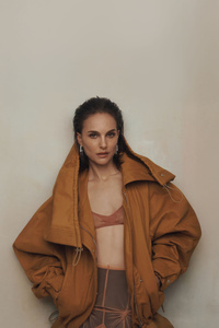 Natalie Portman For Vogue Australia (320x480) Resolution Wallpaper