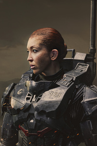 Natasha Culzac As Riz 028 In Halo (2160x3840) Resolution Wallpaper