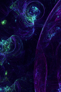 Nebula Abstract (1125x2436) Resolution Wallpaper