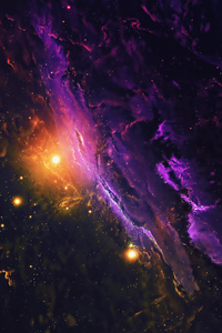 1080x1920 Nebula Galaxy Space Stars Universe 4k