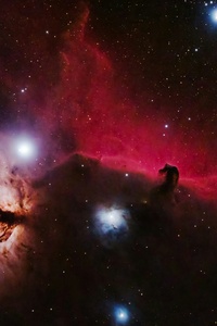 Nebula Night Sky 5k (480x854) Resolution Wallpaper