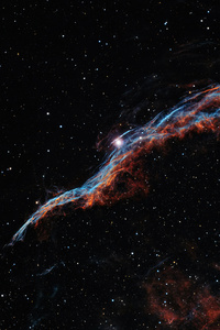 640x960 Nebula Space Dark 5k
