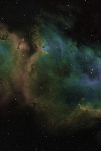 Nebula Space Long Exposure (1080x2280) Resolution Wallpaper